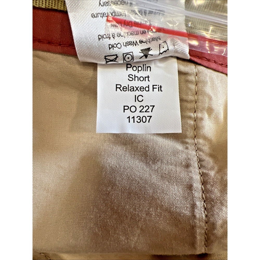 Mountain Khakis Mens Poplin Shorts Rose 44x10 Relaxed Fit NWT Cotton Poly Golf - Picture 8 of 11